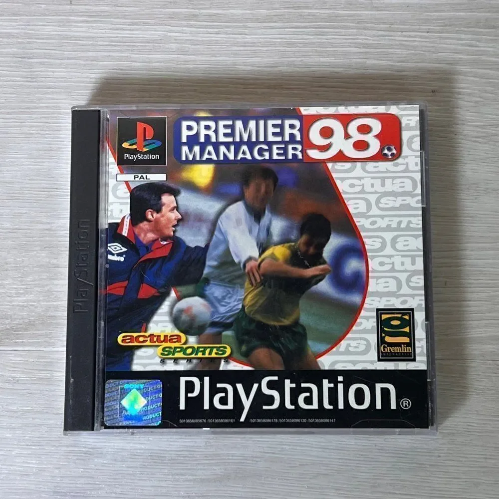 Premier Manager‎ 98 for Playstation 1 PAL Version Complete